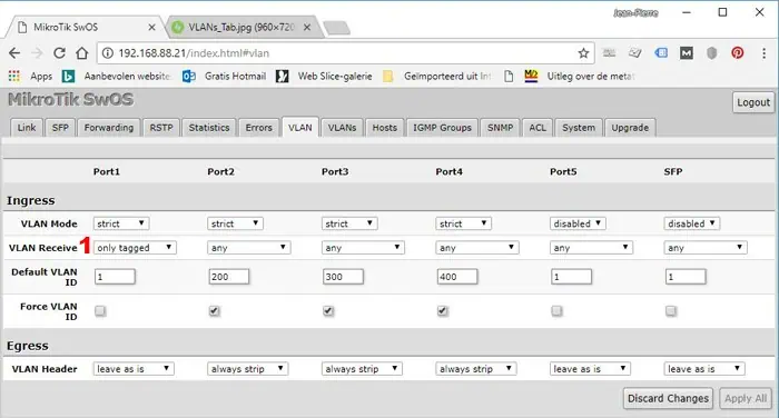 port-based-vlan2 port based vlan