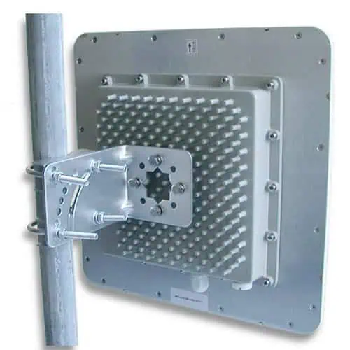 Paneel antenne met behuizing