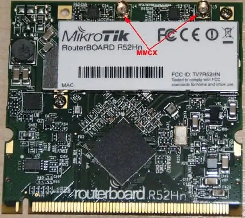 Mikrotik mini pci