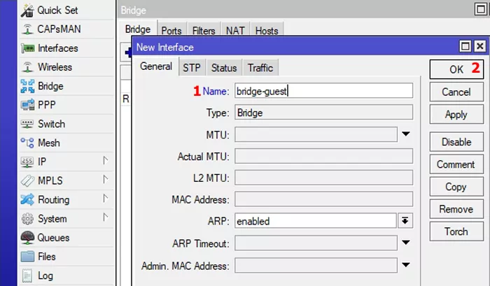 mikrotik virtueel accespoint