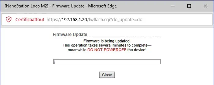ubiquiti airos firmware upgrade