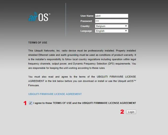 ubiquiti nanostation verbinden met hotspot